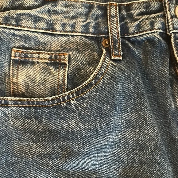 Billie Mid Rise Straight Leg Blue Jeans - Picture 15 of 16